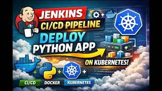 Jenkins CICD pipeline to deploy Python application on Kubernetes.#motivation #innovation #education