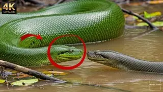 Wild Life Amazon Jungle vs Ocean: Most Dangerous Animals in Amazon Forest Anaconda- Snake #Wildlife