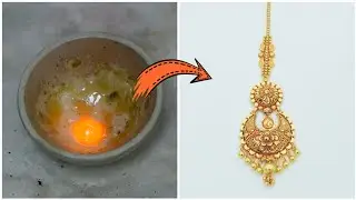 Ramleela Maang Tikka Designs Making | Gold Jewellery Making - Gold Smith Jack