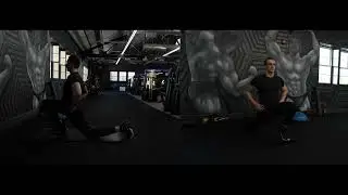 Dynamic Hip Flexor Stretch by XFORM