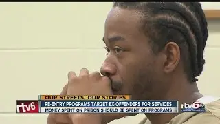 Re-entry programs target ex-offenders for services