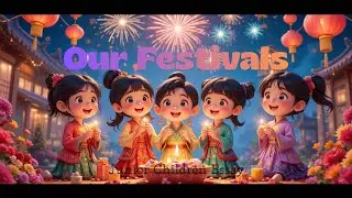 Our Festivals 🎉 | Learn About Festivals for Kids | Easy English