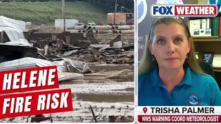 Damage From Hurricane Helene Poses Significant Fire Risk In Southeast