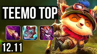 TEEMO vs KLED (TOP) | 3.8M mastery, 7/1/5, 1200+ games, Godlike | EUW Master | 12.11