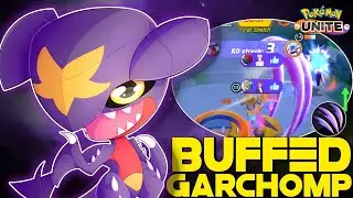 BUFFED GARCHOMP PUNISHED ENEMIES IN THEIR MAIN BASE 😲 | POKEMON UNITE