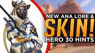 Overwatch: NEW Ana Skin & Lore! - Bastet Hints to Hero 30!
