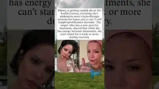 Halsey Details Chemotherapy for Rare Disorder in Health Update | Thu News⚡