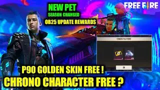 New Chrono Character Free || FREE FIRE OB25 update Full Details and All Free Rewards Explained