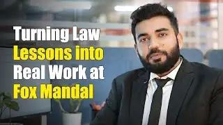 BBA LL.B. (Hons.) Student Shares Internship Experience at Fox Mandal | Journey at KRMU