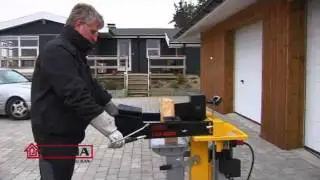 Br&aelig;ndekl&oslash;ver lodret