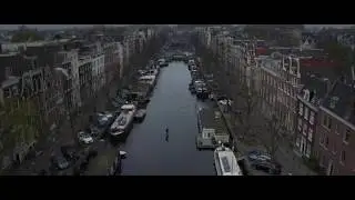 waydoo efoil flying in Amsterdam