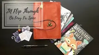 Traveler's Notebook Flip Through | Foxy Fix B6 Spice