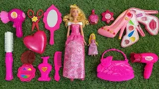 Disney Princess Doll Makeover ~ DIY Miniature Ideas For Barbie ~ Wig, Dress, Faceup, andMore! DIY 
