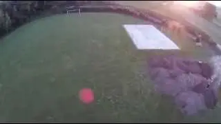 HK250 FPV multirotor crash