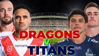 St George Illawarra Dragons vs Gold Coast Titans | NRL - Round 6 | Live Stream