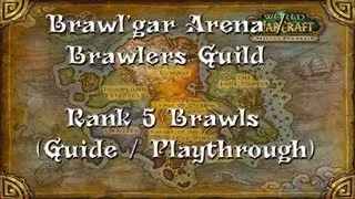 Mists of Pandaria - Brawl'gar Arena Rank 5 Brawls (Guide / Playthrough)
