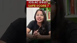 ICG AC Safe Score Explained | Indian Coast Guard AC Cutoff 2026#cds2025