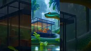 This CGI Snake Could Star in a Netflix Horror Film