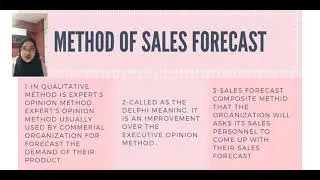 SALES FORECAST RISK