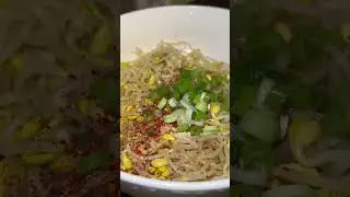 КАК ПРИГОТОВИТЬ КОРЕЙСКИЙ ГАРНИР - ПРОРОСТКИ ФАСОЛИ