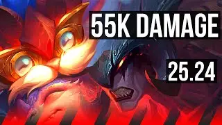 HEIMERDINGER vs AATROX (TOP) | 55K damage | KR Grandmaster | 25.24