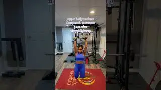 Upper body workout #workout #motivation #fitmomsinspire #exercisemotivation #personaltrainer