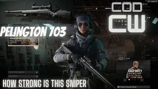 COD COLD WAR 🥶 Sniper TEST Pelington R700 How strong is THIS!!💪