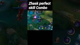 Zhask perfect skill combo! #mobilelegends #shorts #shortvideo #viral | BORNEX TV