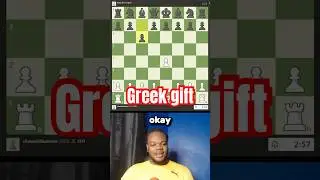 Греческий дар Жертвоприношение #шахматы #chesscom #chesstips #chesstricks #chessgrandmaster