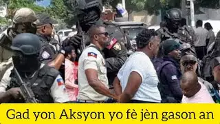 Jèn Gason komisè Okap la te Souflete a libere. Wap sezi tande Aksyon yo fèl Anndan Prizon an 