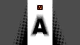 How to create Editable Halftone Text Effect in Illustrator