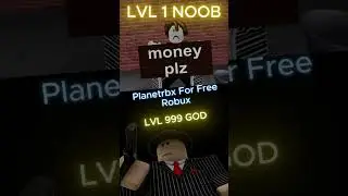 LEVEL 1 VS LEVEL 999 GOD ROBLOX #legitrobux #robloxgod