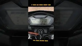 Honda Hornet 160r - 2017 Model Mileage Test 🔥 #automobile #hornet #honda #hondahornet #mileage
