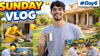 Student Life Sunday Routine | Ghar Ka Simple Vlog | Day 6