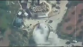 Russian agency: Footage of Syrian regime ground attack on al Atareb Surgical Hosp., Aleppo 21 3 2021