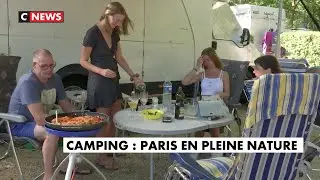 Un camping &agrave; Paris avec vue sur la tour Eiffel
