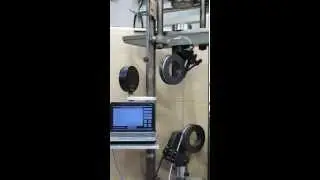 ASTM A931 - Steel Wire Tensile Testing using a Capstan Grip (to prevent slippage.) #steelwire