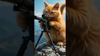 Ai cat cooking chicken | Ai cat cooking #shorts #funny #cat #kucing #catcooking #ai #catchef #trend