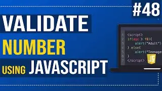 Javascript Tutorial | Validate Number using JavaScript