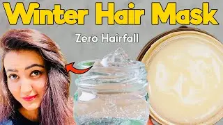 Winter Hair Mask To Stop Hairfall & Grow New Hair !