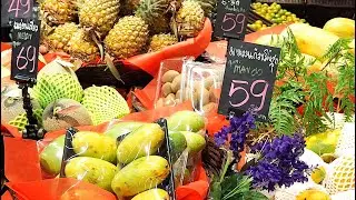 Food price concerns to everyone🍅Around 35 baht equals 1 dollar🌽Actually little fancy neighbor market