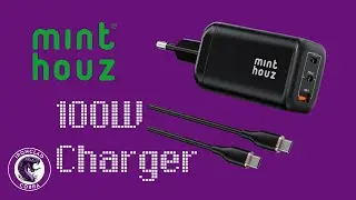 Minthouz 100W GaN Fast Charger (Must-Have for Gamers/Digital Nomads)