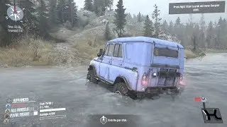 Spintires: MudRunner Challenges Climb a Hill
