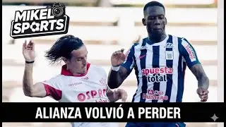 ALIANZA VOLVIÓ A PERDER , Y JUGANDO MAL