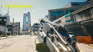 MA70 HB LMG Weapon Showcase Gameplay - Cyberpunk 2077 Gameplay New Patch 1.6