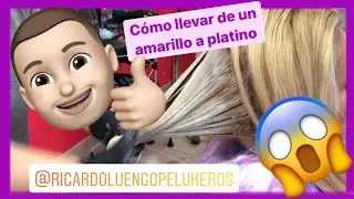 Cómo llevar de un amarillo a un platino con blondme de schwarzkopf