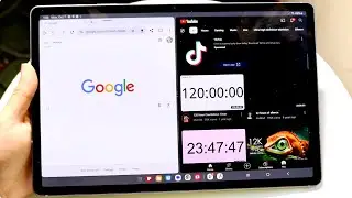 Как разделить экран многозадачности на Samsung Galaxy Tab S10!
