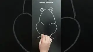 Easy Frog drawing for kids 🐸 | How to draw frog easily in 2025
