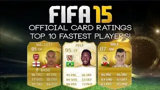Fifa 15 - Top 10 Fastest Players!