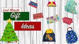 Last Minute Sewing Christmas Gift Ideas 2020 | The Sewing Room Channel